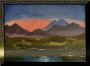 Sunrise acrylic painting